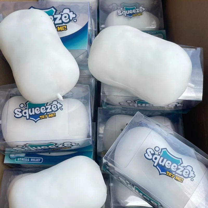 Squishy Soap Stress Ball – Soft Squeeze ASMR Fidget Toy
