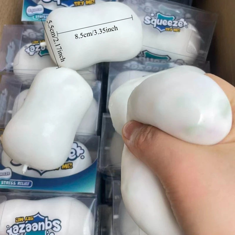 Squishy Soap Stress Ball – Soft Squeeze ASMR Fidget Toy